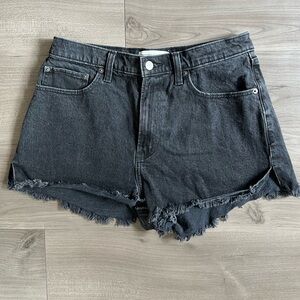 Abercrombie Mom Shorts black